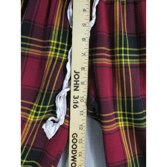 NFL Team Apparel Womens Size - L Flannel Pajama Pants Plaid - Picture 5 of 10